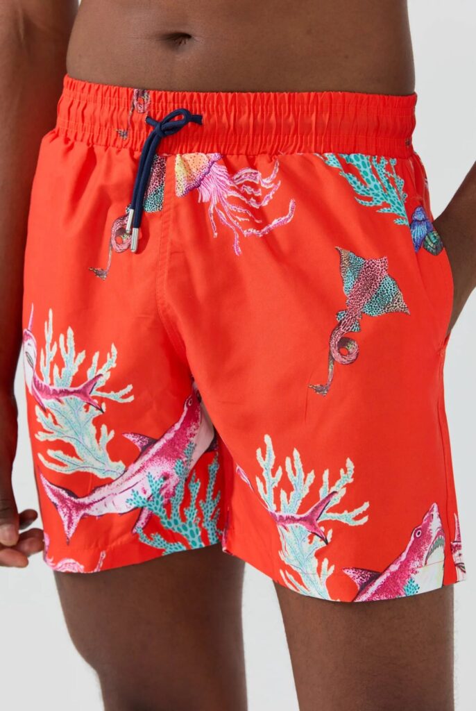 short de bain imprimé Marco Frank